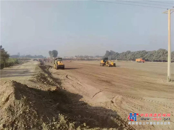 三一筑路设备征战巴基斯坦PKM高速