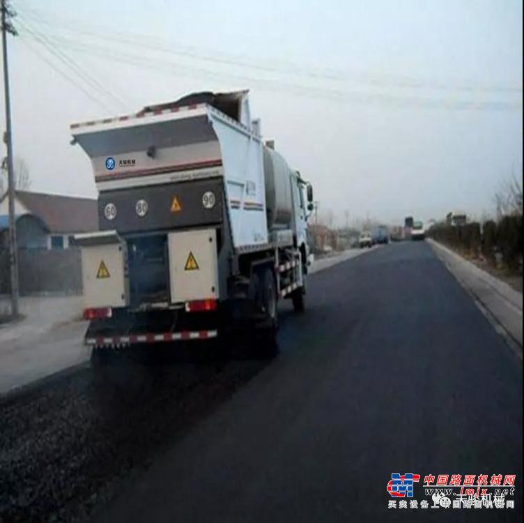 天骏机械：沥青碎石同步封层技术在道路施工中的应用