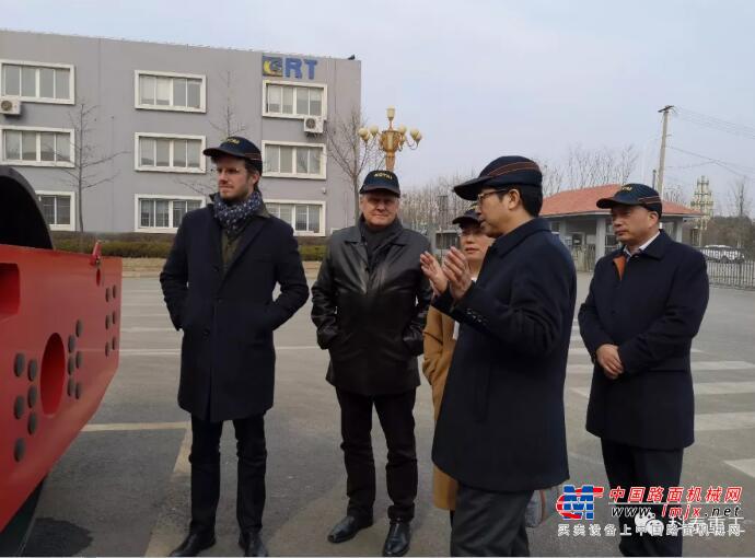 維特根(中國)機械有限公司總裁韋策圖一行到訪科泰重工