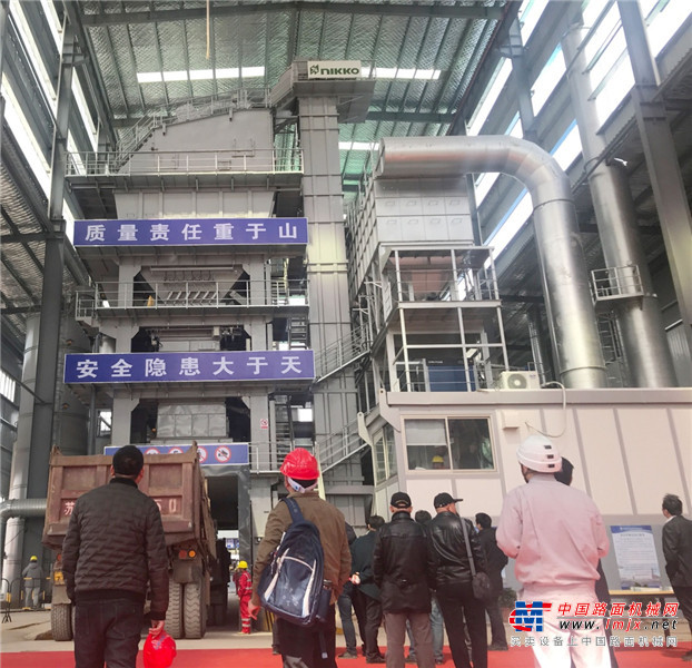 南京盛科道路新材料有限公司盛大开业，日工沥青搅拌设备成功落户南京！