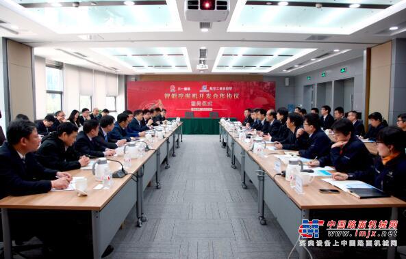 三一重机携手航空工业自控所，合作开发智能化挖掘机