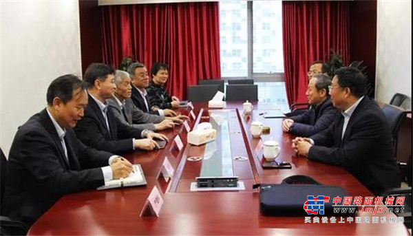 徐工集团王民董事长一行到访中国工程机械工业协会