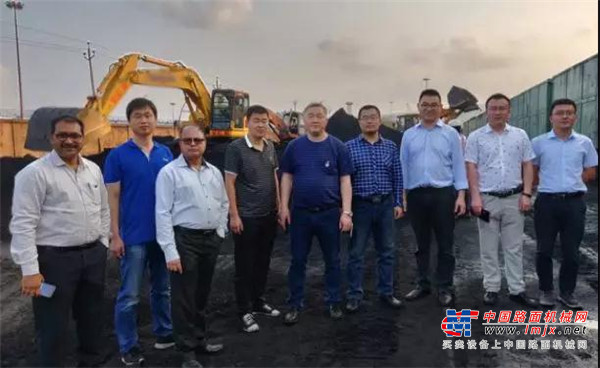 山推： 集团工程机械板块走访调研印度市场