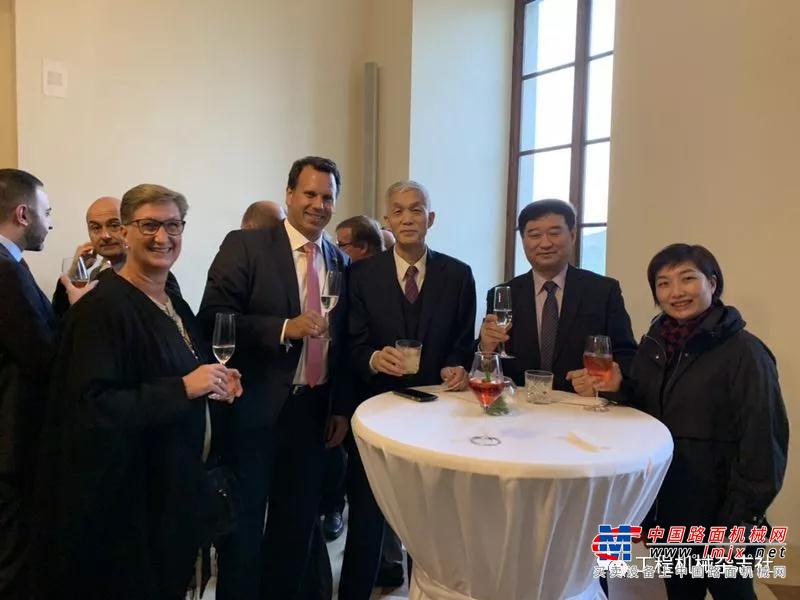 bauma 2019 开幕前夜中国工程机械工业协会领导应邀参加招待会