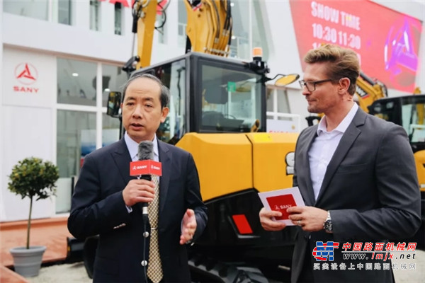 邓海君：三一欧洲每年都保持着极高的市场增长率