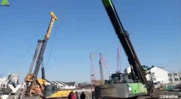 泰信机械KR150A旋挖钻机施工案例