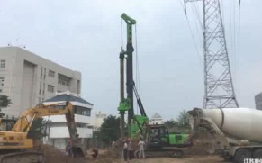 泰信机械KR150A旋挖钻机施工案例