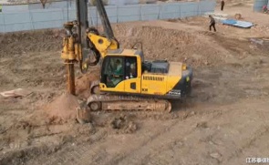 泰信机械KR80A旋挖钻机施工案例