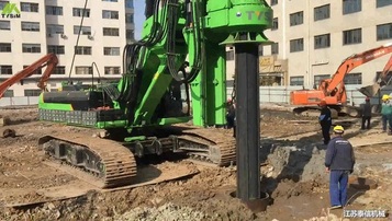 泰信机械KR220C旋挖钻机施工案例