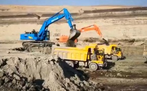 十田重工GC518H-9挖掘机施工案例