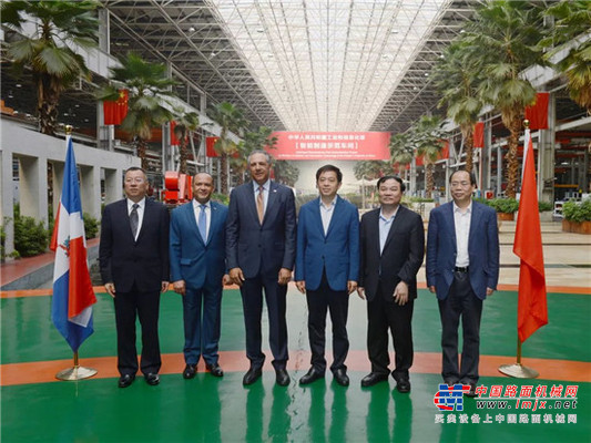 多米尼加总统府行政部长到访三一，双方将建立战略合作关系 