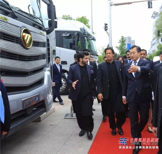 走在“中巴經濟走廊”最前列：福田汽車在巴發展引巴基斯坦總理關注