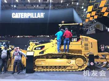 德国bauma 2019：卡特彼勒展区