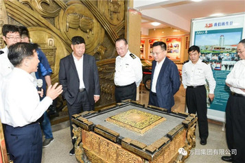 青岛海关关长韩森一行调研方圆集团