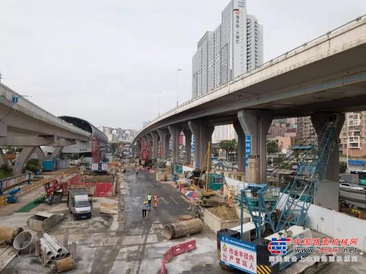 徐州盾安全回钻机推动华南湾区建设发展（一） ——深圳14号线布吉地铁站项目