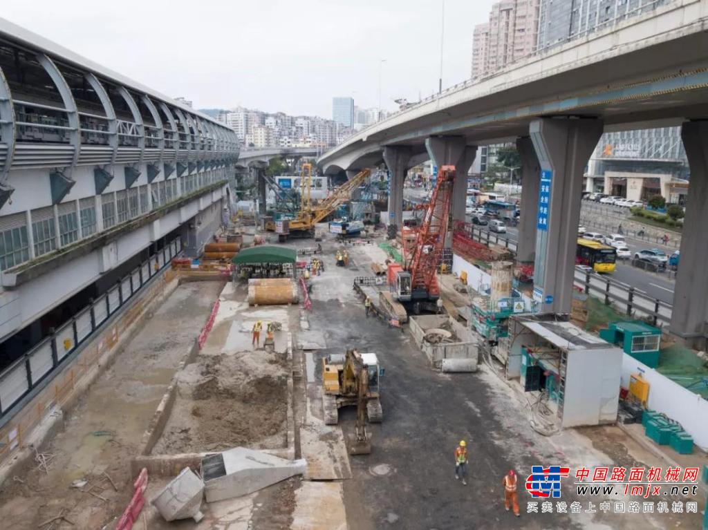徐州盾安全回钻机推动华南湾区建设发展（一） ——深圳14号线布吉地铁站项目