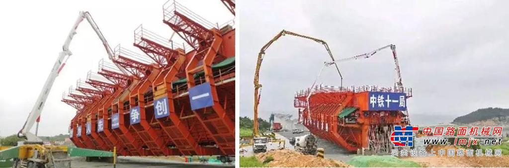 世界首例！徐工V7泵车助力湄洲湾跨海大桥建设