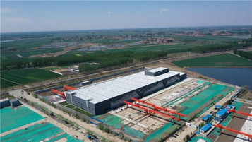 南方路机预制件专用混凝土搅拌站应用于天津科衡