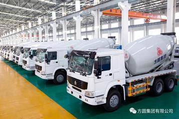 方圆混凝土搅拌输送车出口巴基斯坦