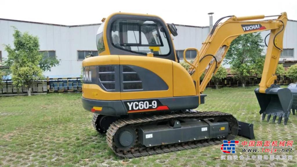 玉柴YC60-9新款挖掘機首次出口澳大利亞