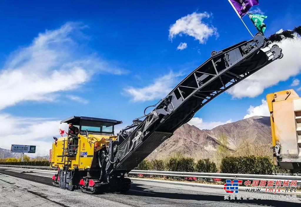 高寒大显神威！逾500台徐工道路机械直闯4500米青藏高原！