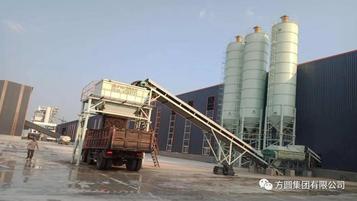 方圆稳定土拌和站为东阿道路建设做贡献