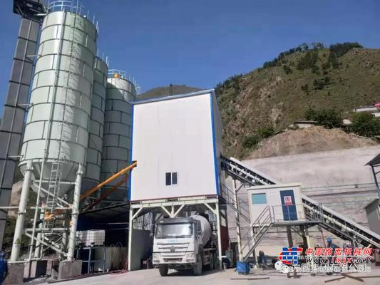 方圆搅拌站为巴基斯坦SK水电站贡献力量