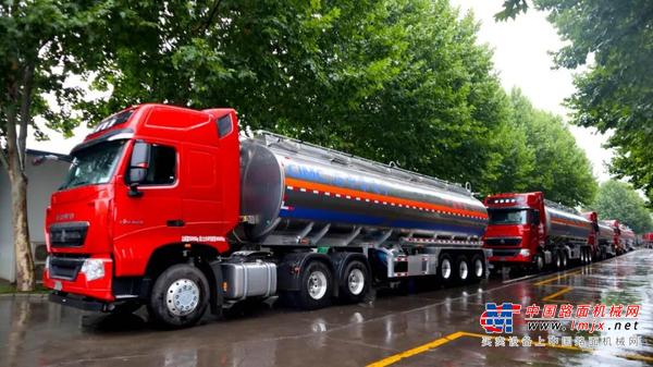 夏日雷雨液罐发车，畅销产品再赴边陲