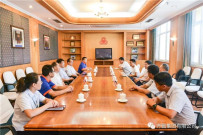 中国建设教育协会建设机械职业教育专委会一行领导来方圆集团调研