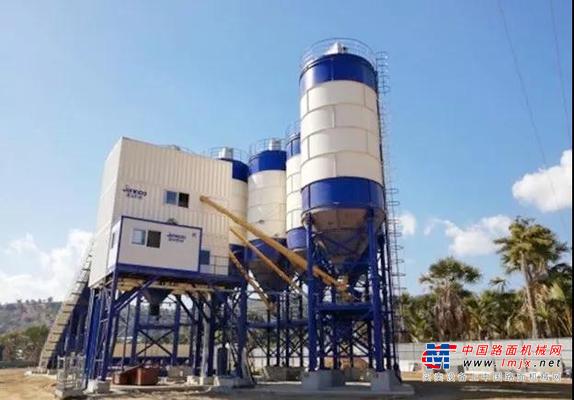 山推建友产品助力东帝汶帝巴湾码头项目