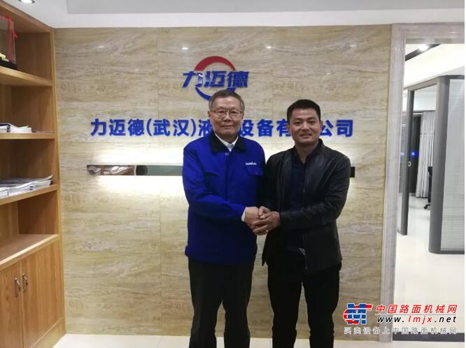 砥砺前行 力迈德携手山河智能深耕湖北桩工市场