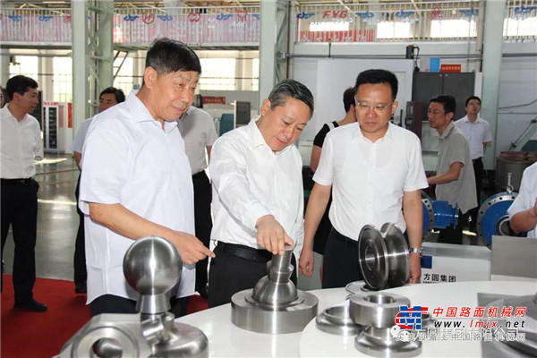 烟台市委书记张术平调研方圆集团