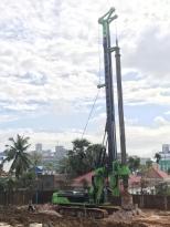 泰信KR285旋挖鑽機進入柬埔寨市場，產品遍布東南亞