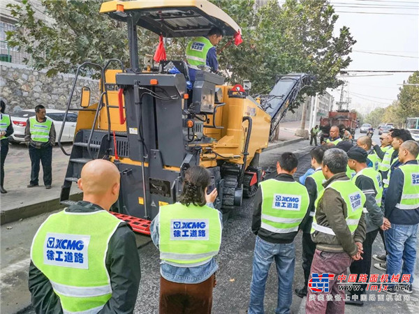 热情非凡！ 徐工中小型铣刨机巡展扬帆沈阳、大连、南昌！