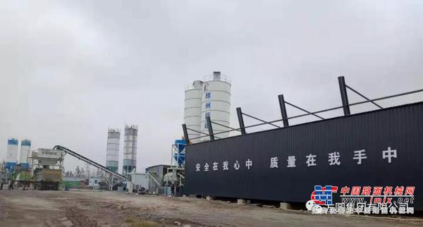 方圆集团稳定土拌和站为江苏道路建设做贡献