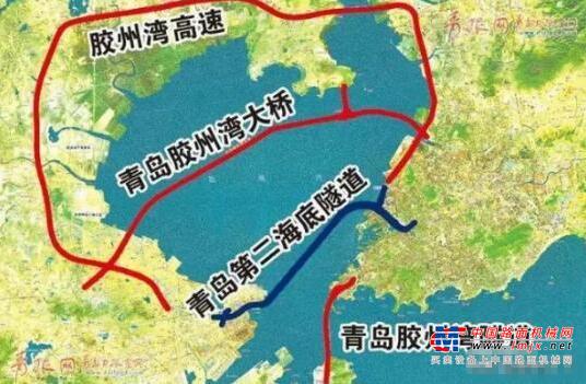 青岛胶州湾高速、高铁、海底隧道...最新交通规划