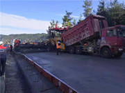贵州都安高速LM4标水泥稳定碎石基层首件工程顺利开展