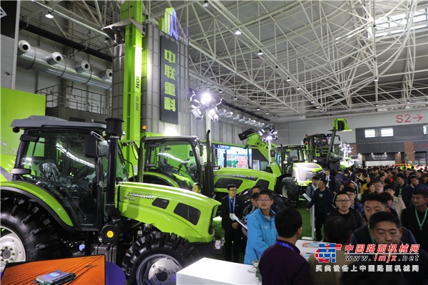 中聯重科8款新品亮相2019國際農機展 引領中國農機邁入人工智能新時代