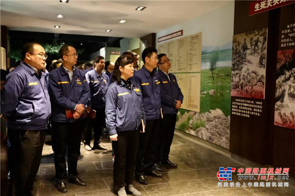 铲运事业部走进运河支队抗战纪念馆：不忘红色初心 担当产业使命！