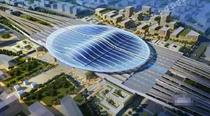 中铁建工集团承建的京雄城际雄安站预计明年底投入使用