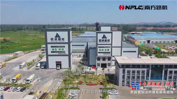 南方路机商混+干混砂浆环保生产线应用于徐州冠润建材