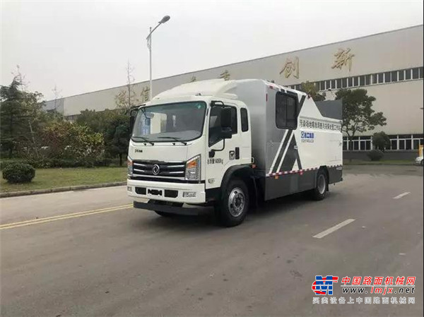 徐工又一全新产品重磅问世！国内首台土壤检测车下线！