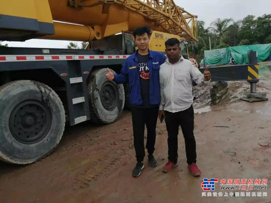 “七进七出” 李艳坤护航徐工起重机扬名五洲四海