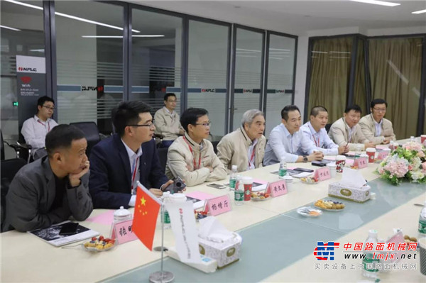 宁波交通工程建设集团有限公司领导一行访问南方路机