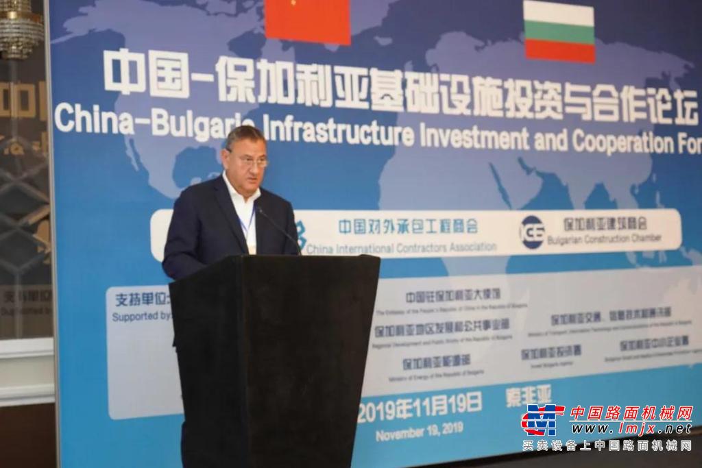 中国对外承包工程商会代表团访问保加利亚