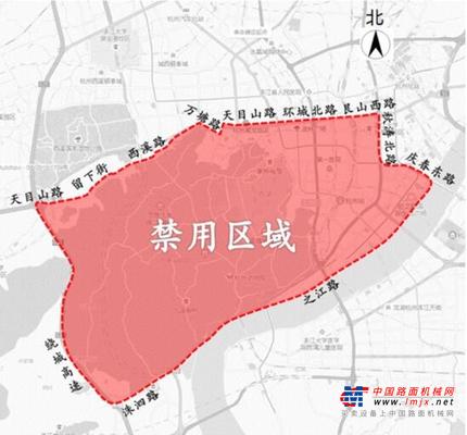 杭州這些區域 對高排放非道路移動機械說“不”