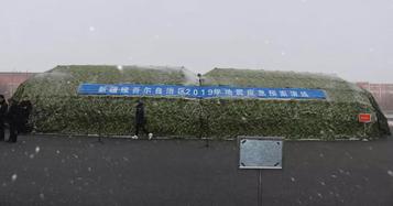 三一重工积极响应新疆自治区地震应急演练
