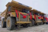 六輛CAT®（卡特）777礦用卡車在黑龍江多寶山成功交付！