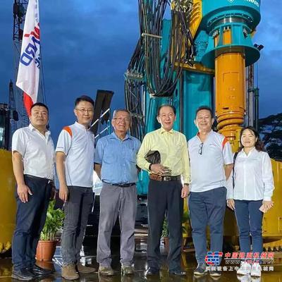 山河智能在新加坡举办新品发布会