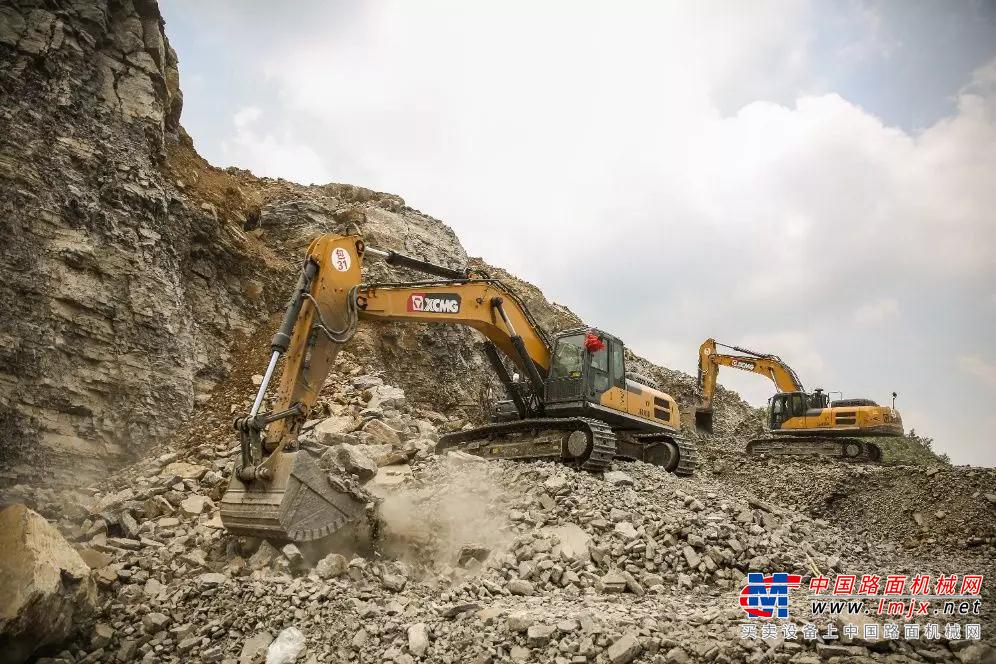 助力绿色矿山建设丨徐工挖机荣获砂石行业优秀设备供应商奖